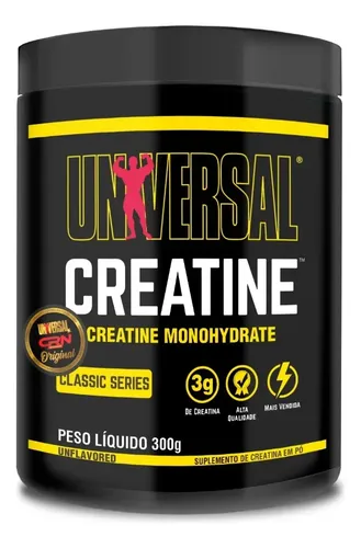Creatina Universal Nutrition 300g: A Pura Monohidratada é Boa?