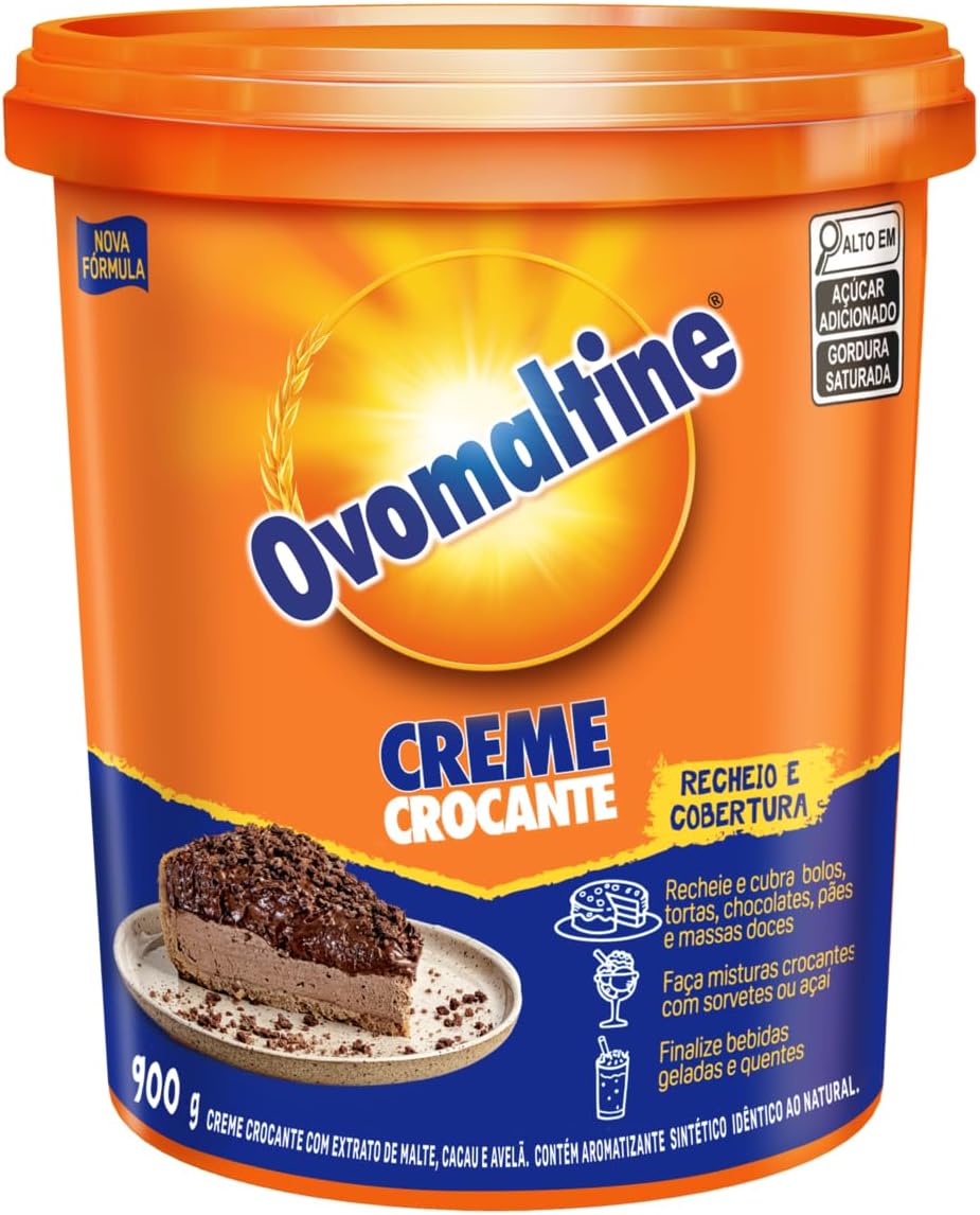 Creme Crocante Ovomaltine 900g Profissional: Vale a Pena?