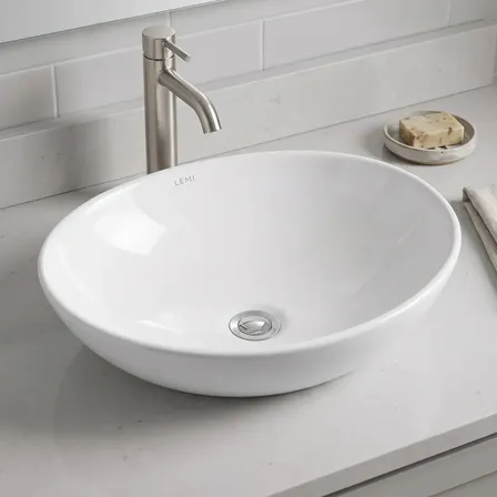 Cuba Branca Oval Para Banheiro 41.5x34: Custo-Benefício em Porcelana