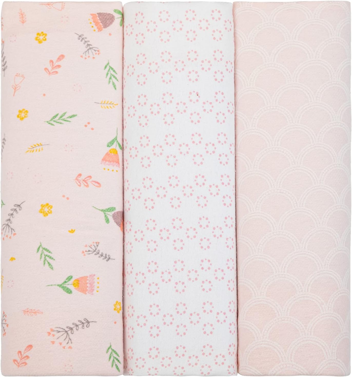 Cueiro Flanelado Papi Compose 100cm x 80cm c/ 3 Unidades