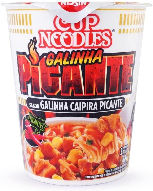 Cup Noodles Galinha Caipira Picante 68g: Vale a pena?