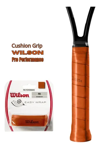 Cushion Grip Wilson Pro Performance Feel Raquete Tênis - Marrom