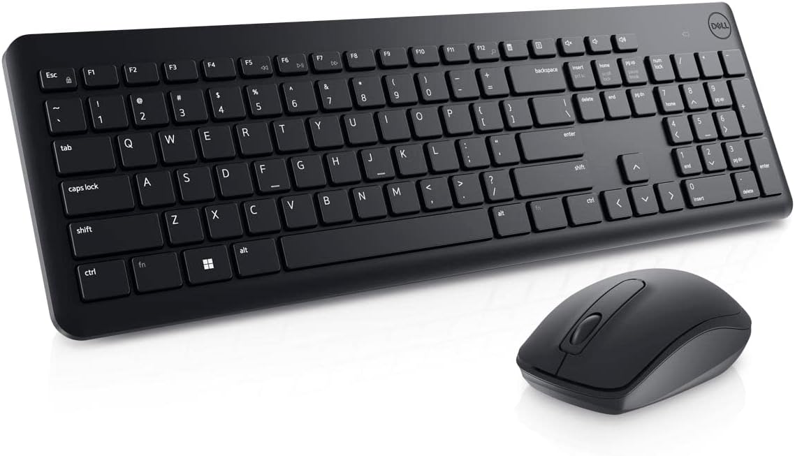 Dell KM3322W: O Combo de Teclado e Mouse Sem Fio Eficiente para o Dia a Dia