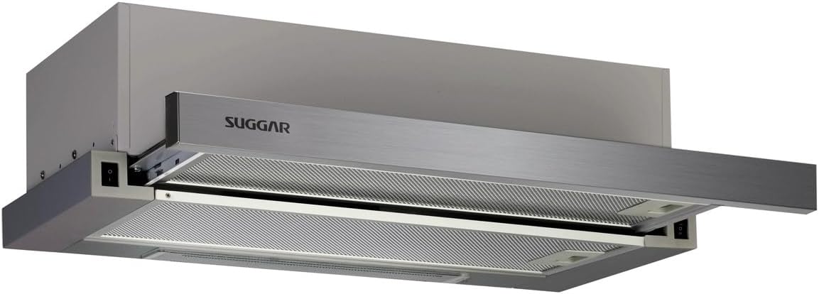 Depurador de Ar Suggar Slim de Embutir 60cm Inox