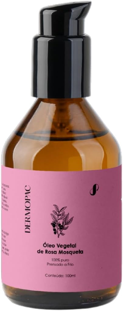 Dermopac Óleo de Rosa Mosqueta 100% Puro: Hidratação e Cuidado Natural