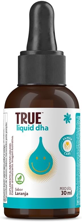 DHA Liquid True Source: Suplemento em Gotas Sabor Laranja