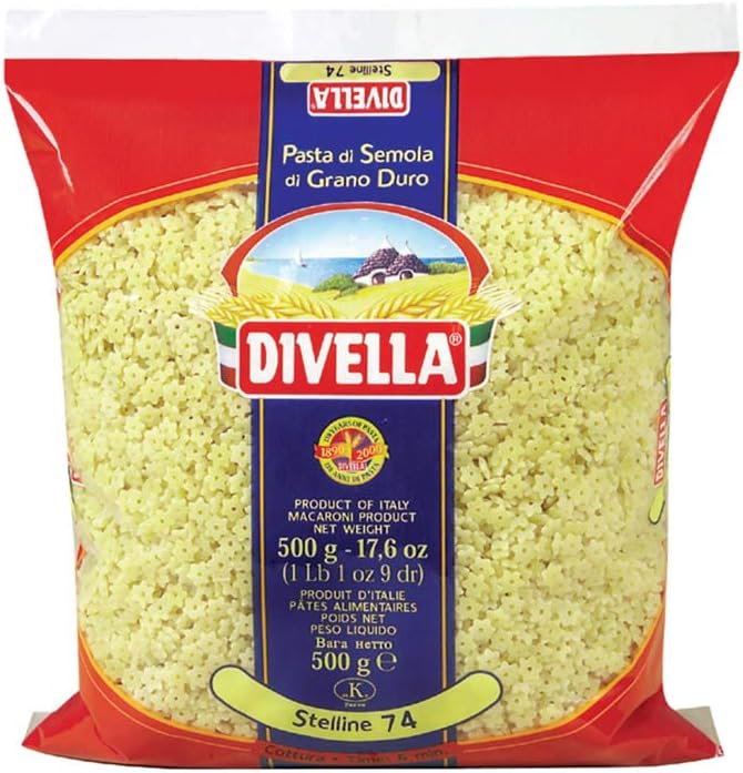 Massa Divella Nº 74 Stelline: A Escolha Clássica para Sopas