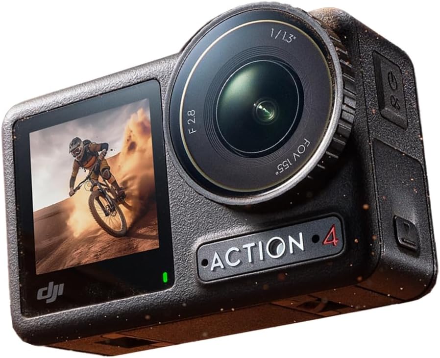 DJI Osmo Action 4 Standard Combo: A Câmera de Ação de Alto Desempenho