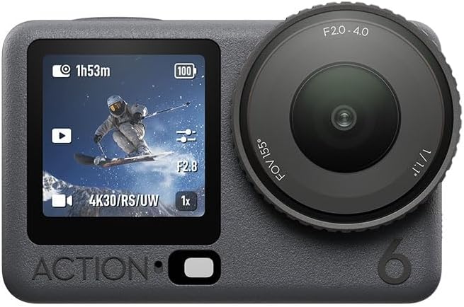 DJI Osmo Action 6 Adventure BR: Desempenho em Captura Audiovisual