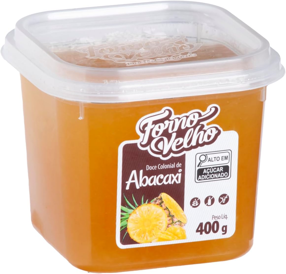 Doce de Abacaxi Forno Velho 400g - Sabor Colonial