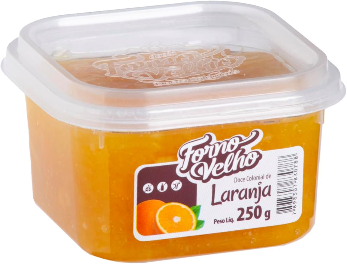 Doce de Laranja Forno Velho 250g: Sabor Colonial na Mesa