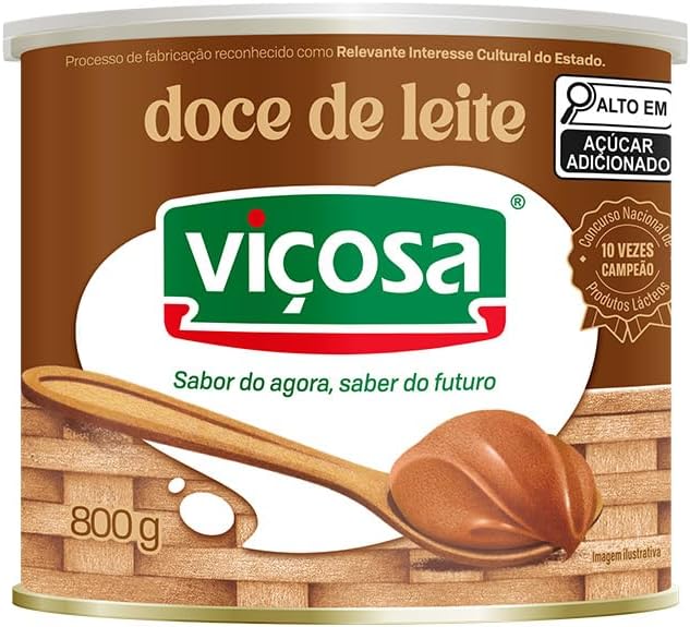 Doce de Leite Viçosa Puro 800g: A Excelência da Tradição Mineira