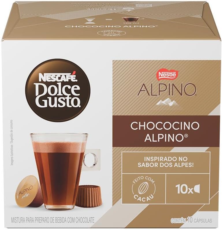 Cápsulas Dolce Gusto Nescafé Alpino: O Sabor do Chocolate em sua Máquina