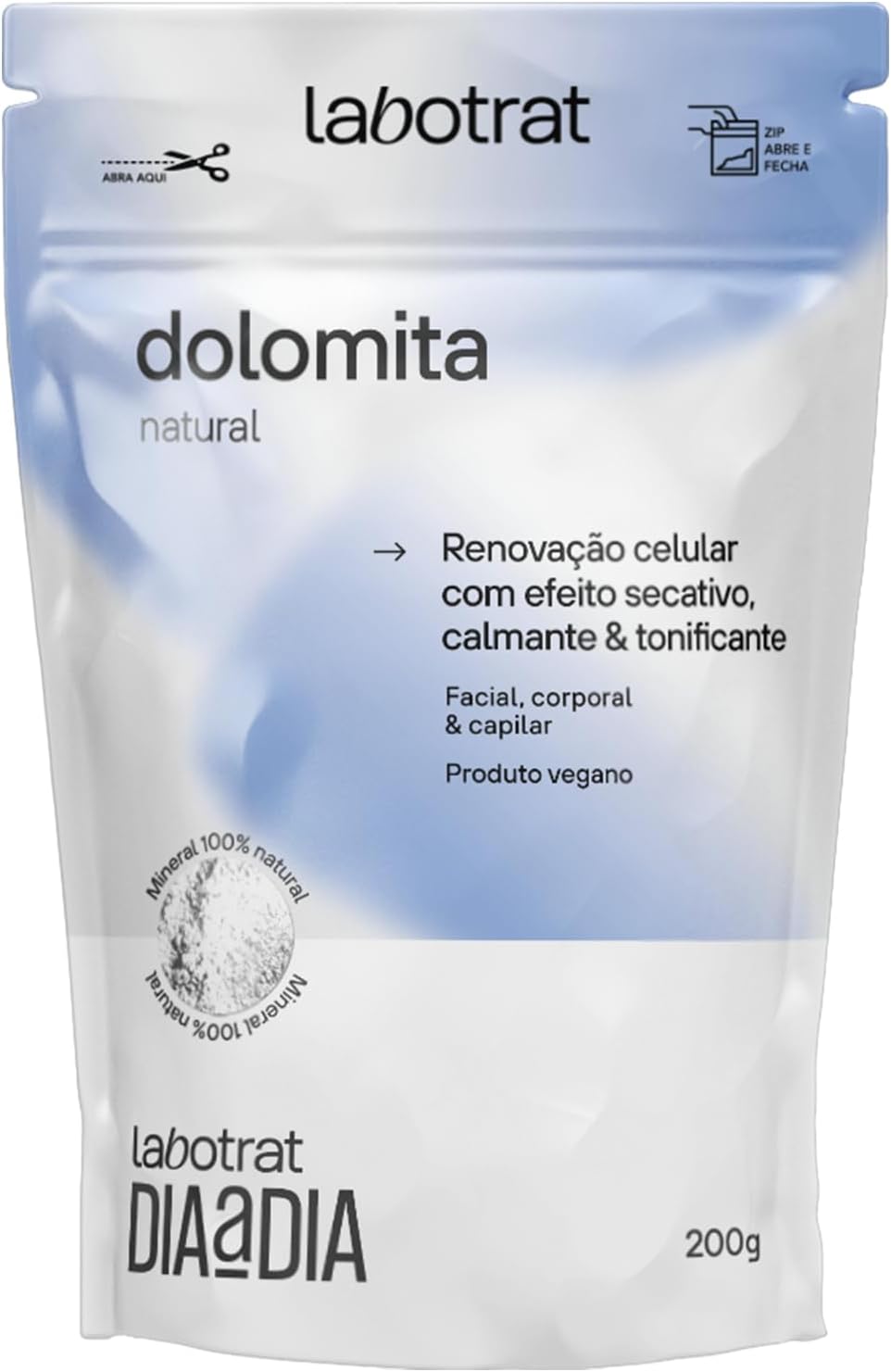 Dolomita Cosmética Pós-Depilação 200g (Pa070036)