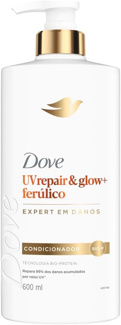 Dove UV Repair & Glow + Ácido Ferúlico 600ml: Blindagem e Brilho