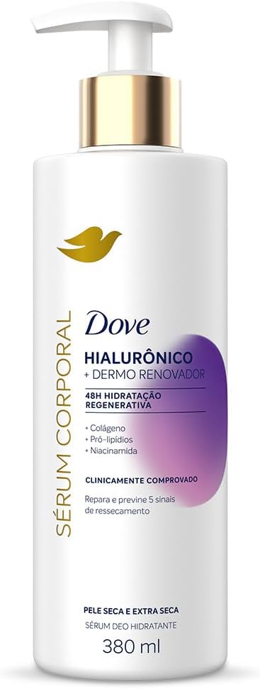 Análise: Dove Sérum Hidratante Corporal Hialurônico + Dermo Renovador