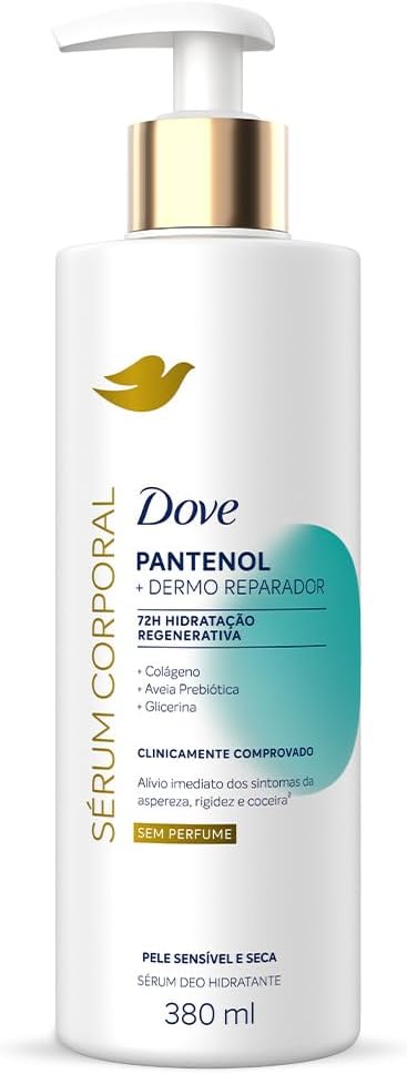 Dove Sérum Hidratante Corporal Pantenol + Dermo Reparador 380ml