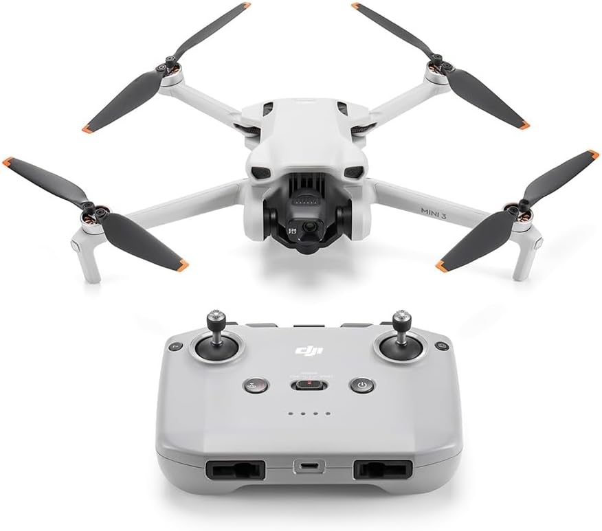 Drone DJI Mini 3 DJI RC-N1: Portabilidade e Qualidade 4K