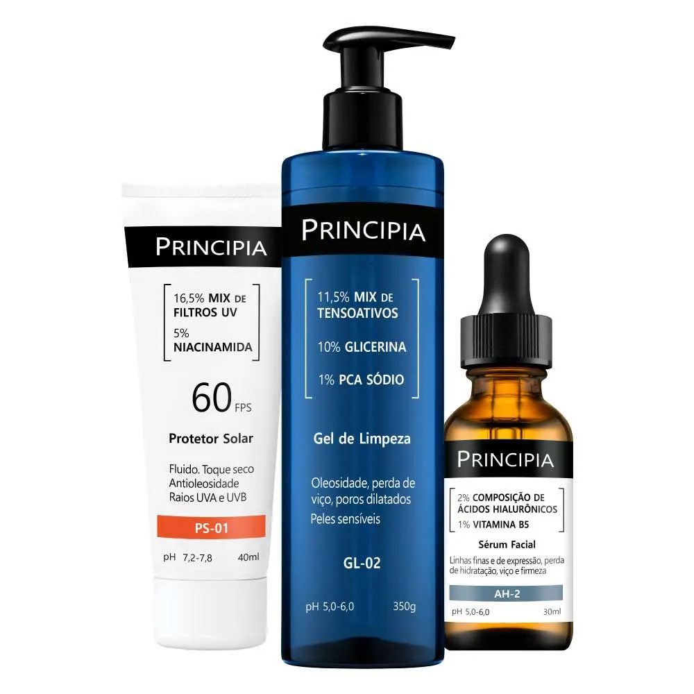 Principia Kit Primeira Rotina GL-02 + AH-2 + PS-01 FPS60