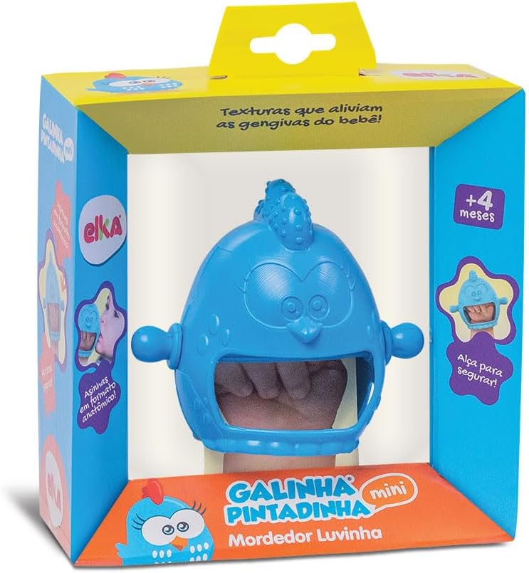 Elka Mordedor Luvinha Galinha Pintadinha: Estímulo e Diversão