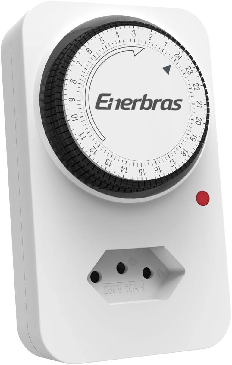 Enerbras Temporizador Analógico Bivolt: Praticidade e Economia