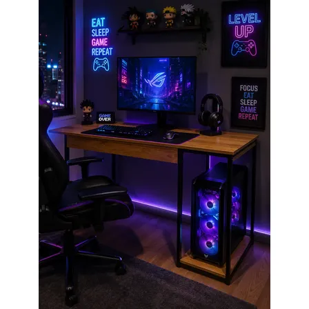 Escrivaninha Gamer com Suporte para CPU Nature