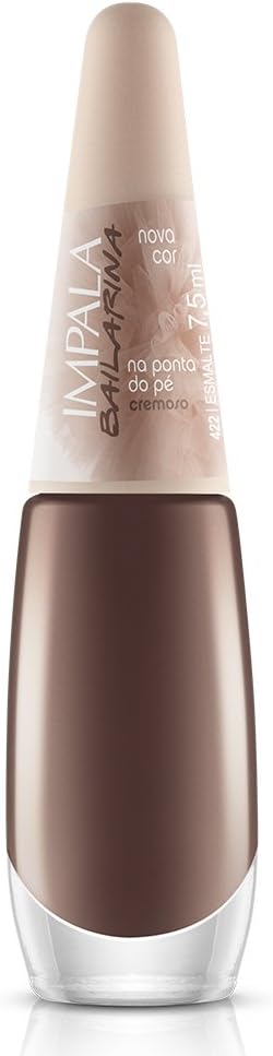 Esmalte Impala Bailarina Na Ponta Do Pé: Elegância em Nude Marrom