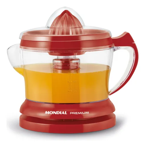 Espremedor Premium Mondial E-23 Vermelho 30W 127V