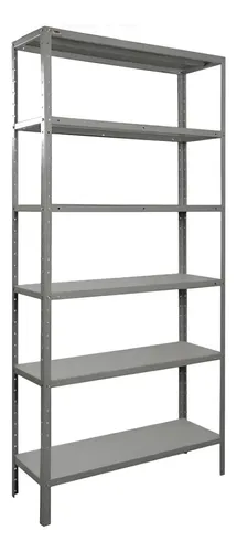 Estante Prateleira De Aço 6 Bandejas Galvanizada 190cm x 90cm