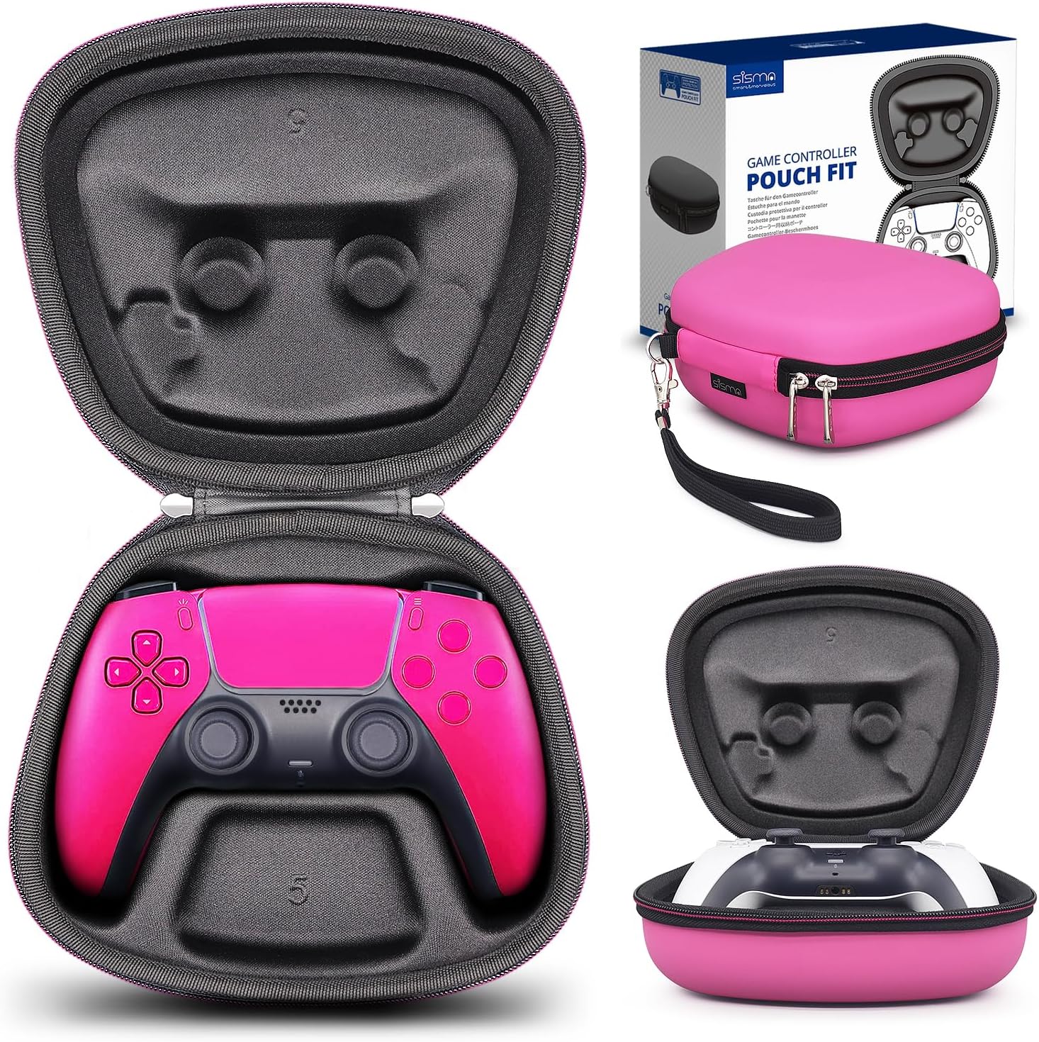 Estojo de Transporte Sisma para Controle PS5 DualSense