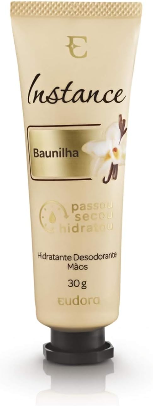 Creme Hidratante para Mãos Eudora Instance Baunilha 30g
