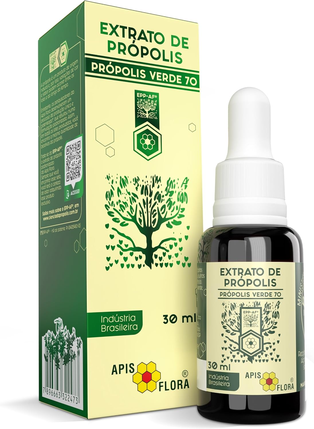 Extrato de Própolis Verde 70: Potência e Pureza em Gotas