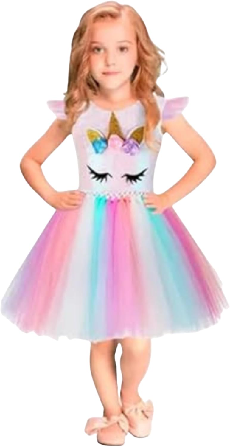Fantasia Infantil de Unicórnio para Meninas (P ao G) - BEPLACE