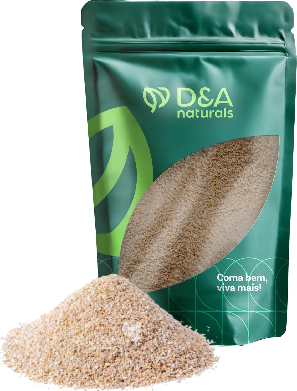 Farelo de Aveia 100% Sem Glúten D&A Naturals 1Kg