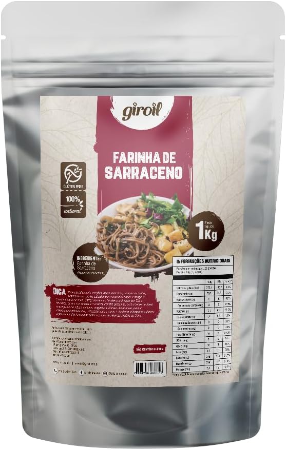 Farinha de Trigo Sarraceno Giroil 1 Kg: Versatilidade e Nutrição