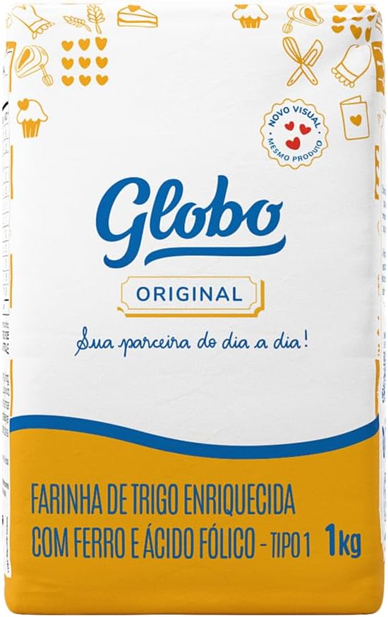 Farinha de Trigo Tipo 1 Globo Original 1 kg