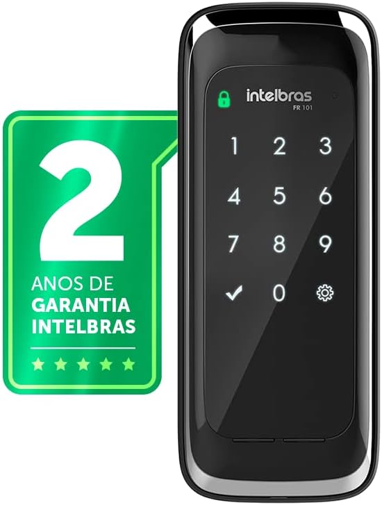 Fechadura Digital Intelbras FR 101: Segurança e Praticidade no Touch Screen