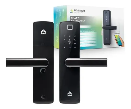 Fechadura Digital Positivo Casa Inteligente Smart de Embutir