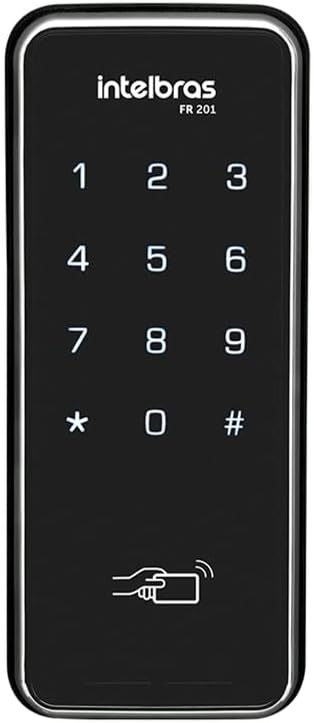 Fechadura Digital de Sobrepor Intelbras FR 201 Touch Screen