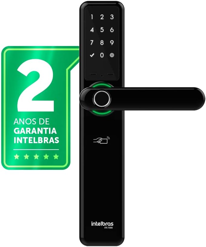 Fechadura Inteligente Intelbras IFR 7000: Segurança e Conectividade