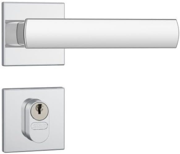Fechadura Stam 803/35 Roseta Quadrada Inox
