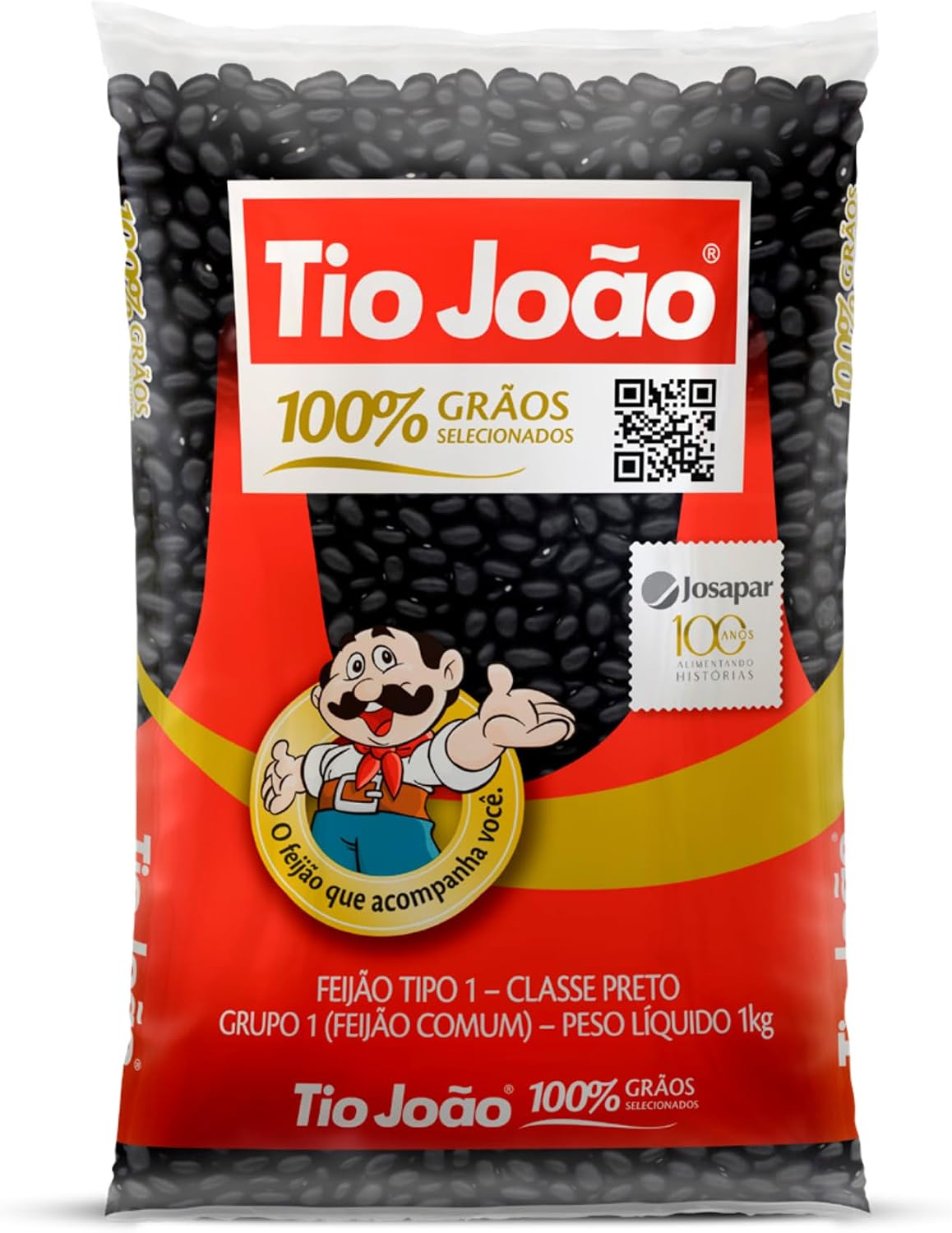 Feijão Preto Tio João 1kg: Qualidade e Sabor para o Dia a Dia