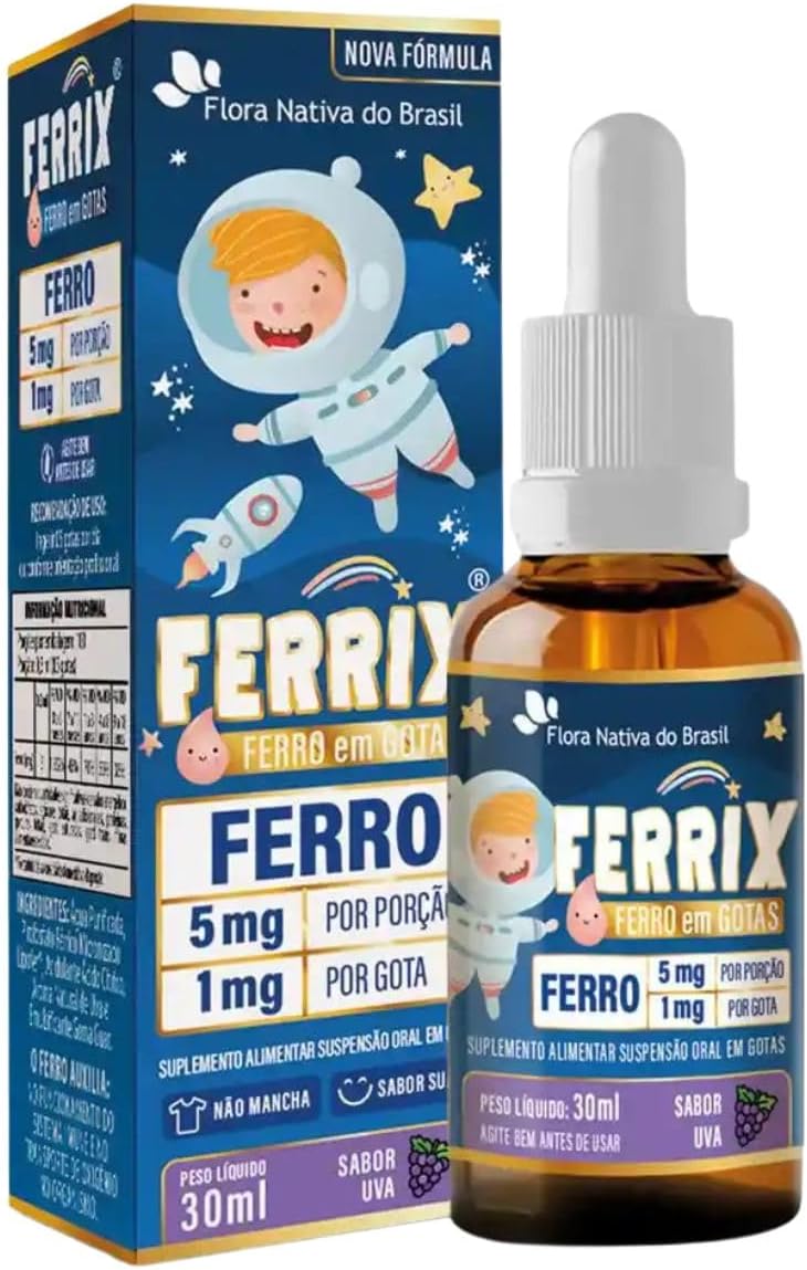 FERRIX Ferro Infantil 30ml Flora Nativa: Análise Completa