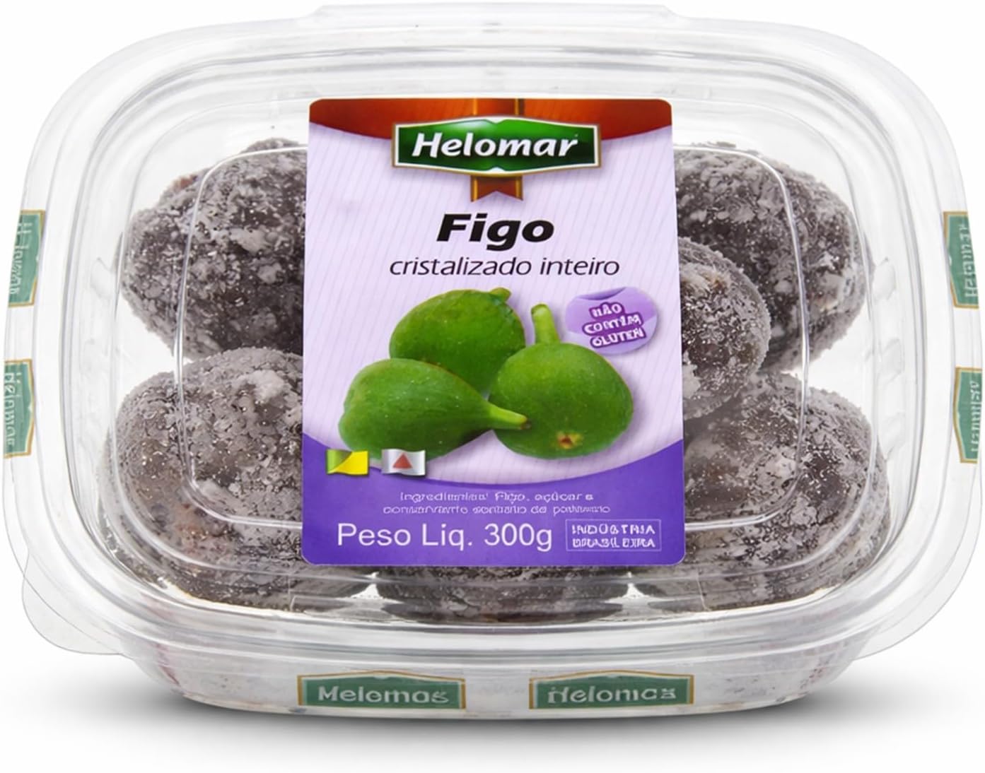Figo Cristalizado Inteiro Helomar 300g