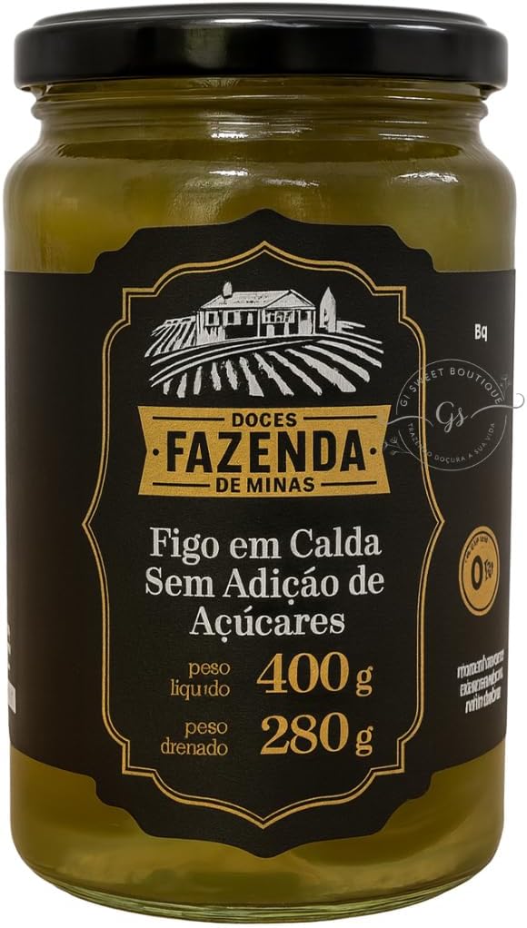 Figo Em Calda Diet Fazenda De Minas 400g