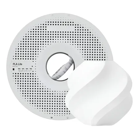 Filamento Bambu Lab PLA Lite Branco para Impressão 3D