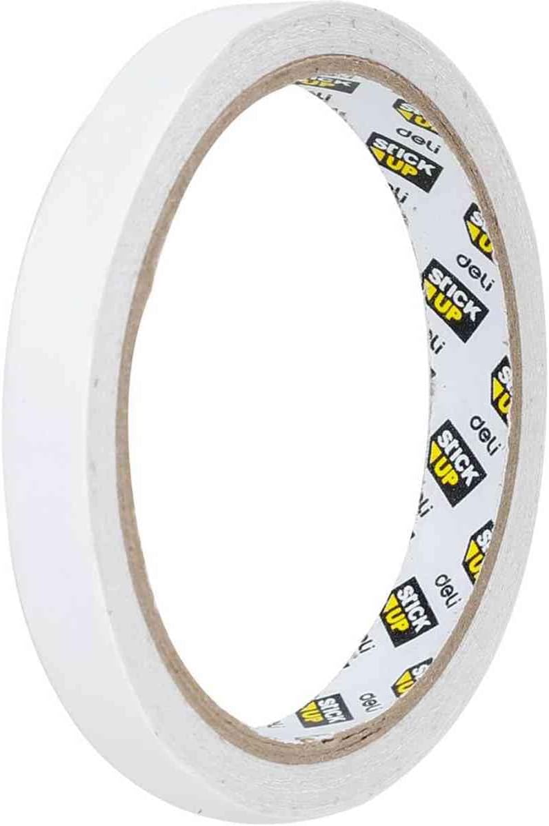 Fita Dupla Face Deli 12mm x 9m: Praticidade para Papelaria e Uso Geral