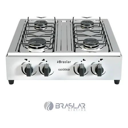 Fogão de Mesa 4 Bocas Braslar Branco: Vale a pena comprar?