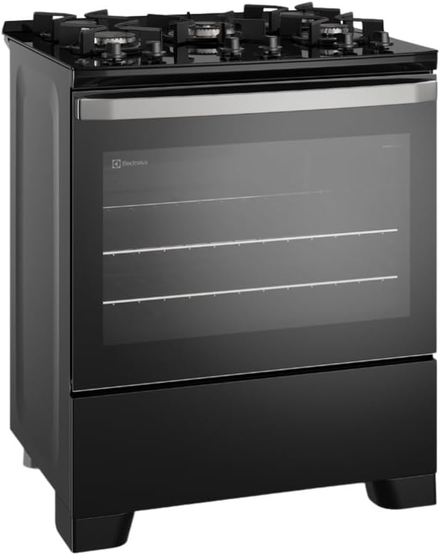 Fogão de Piso 5 Bocas Electrolux FE5GB Efficient com Mesa de Vidro