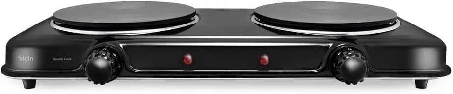 Fogão Elétrico Portátil Cooktop Elgin Double Cook 2 Bocas - 220V